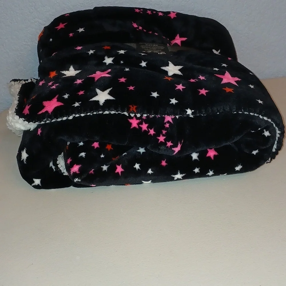 Victoria’s Secret Blanket Fashion Show Sherpa Star Blanket VS Blanket 🆕️